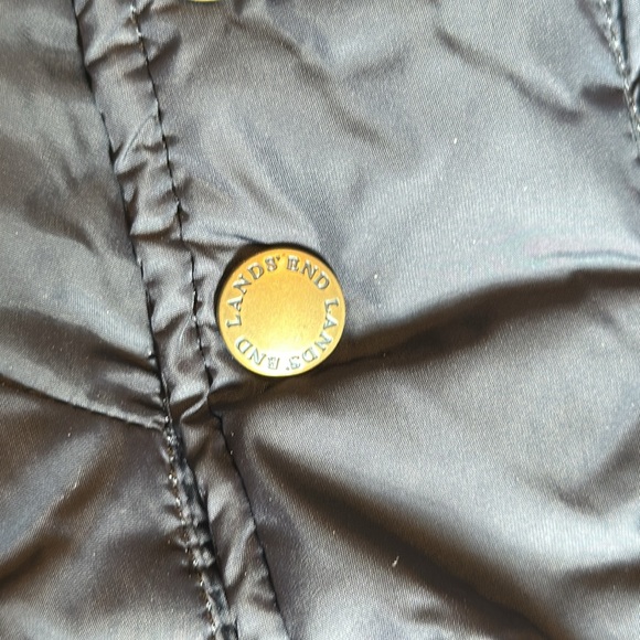 Navy Blue Land’s End Puffer Vest (Medium) - Picture 2 of 4